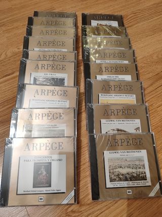 17 CDs de conciertos música clásica