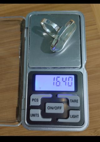 Anillo plata y Prenhita