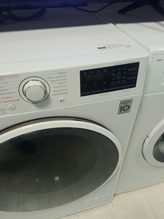 Lavadora LG de 9 kilos