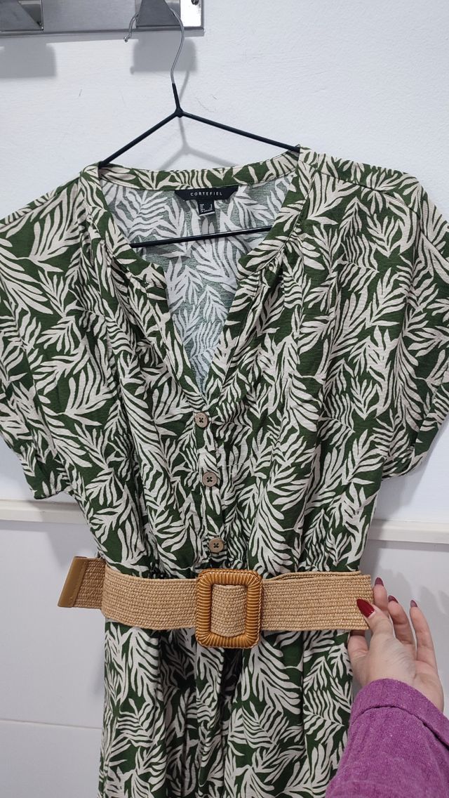 Vestido largo Cortefiel