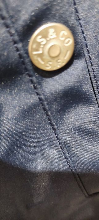 Chaqueta Levis bomber azul nueva L