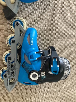 Patines decathlon con protecciones