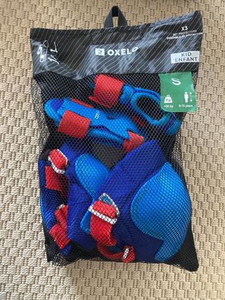 Patines decathlon con protecciones