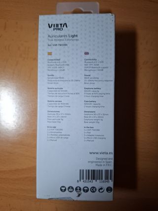 Auriculares Vieta Pro