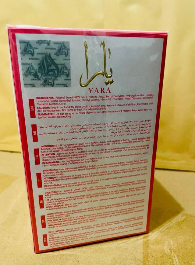 Yara candy Lattafa perfume 100ml by Original