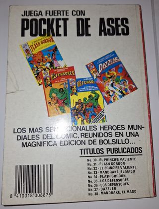 Mandrake edit Bruguera Pocket de Ases num. 38