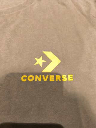 Camiseta Converse L verde militar