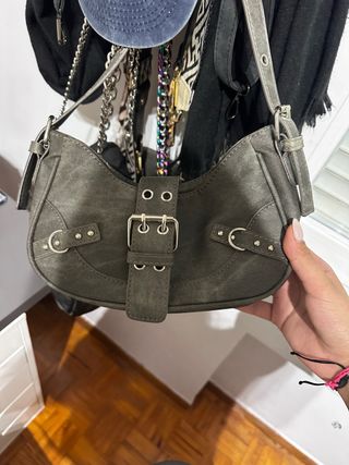 BOLSO HOMBRO GRIS