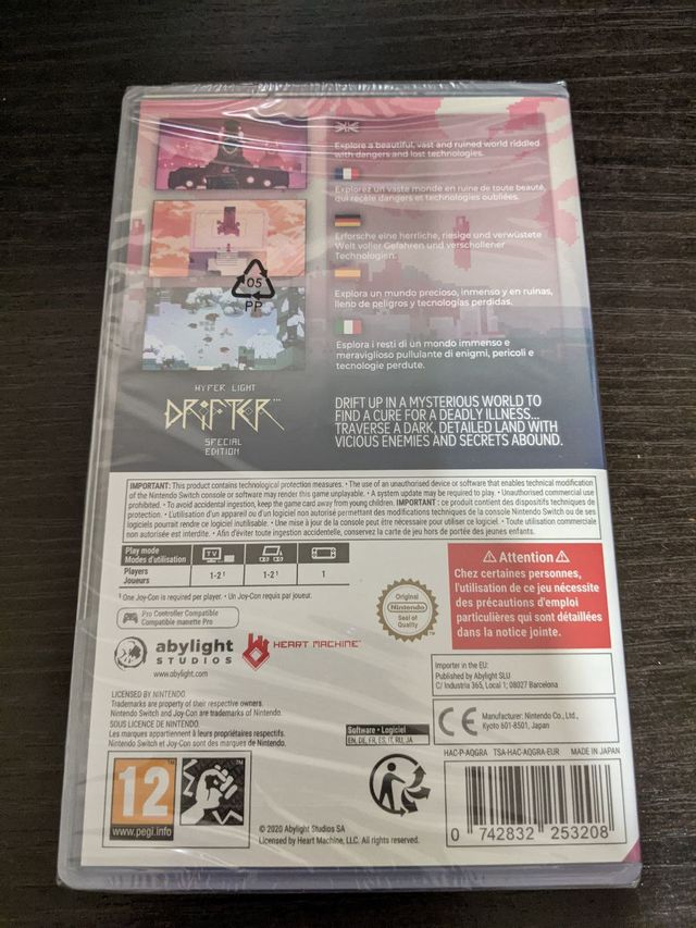 Hyper light Drifter Special Edition Switch