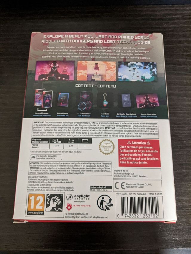 Hyper light Drifter Special Edition Switch