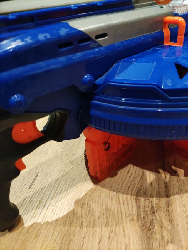 Pistola Nerf Hail Fire N strike Elite