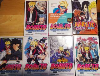 Tomos 1 al 6 Boruto más Naruto especial