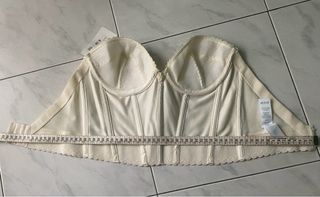 Corsetto avorio tg 46B Poirier