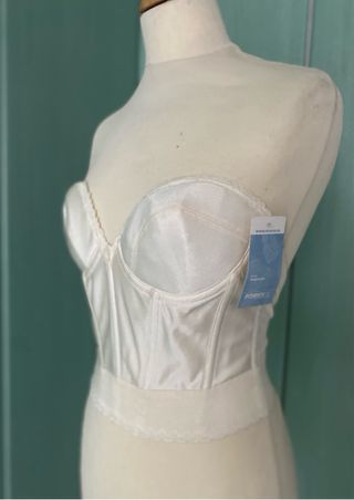 Corsetto avorio tg 46B Poirier