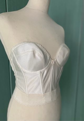Corsetto avorio tg 46B Poirier