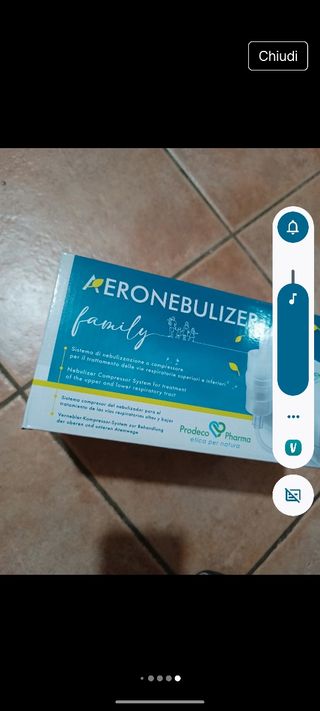 Aerosol aerosol nebulizzatore prodeco