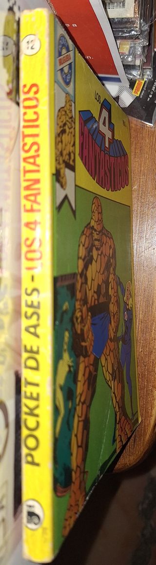 Los 4 Fantástico Pocket de Ases Ed Bruguera num 12