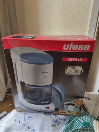 Cafetera electrica UFESA SIN ESTRENAR