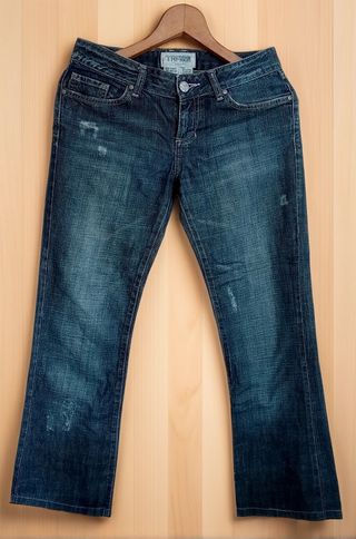 Denim pantalón vaquero Talla 36 P S TRF Bootleg -