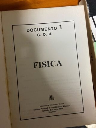 Colección Cursos de Física COU