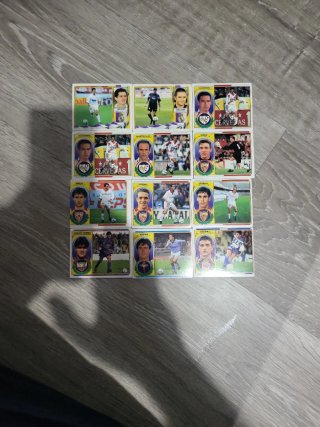 Cromos antiguos Liga fútbol ESTE