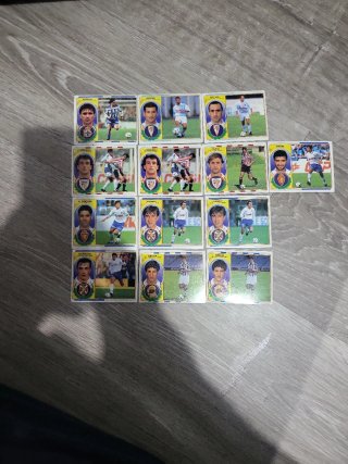 Cromos antiguos Liga fútbol ESTE
