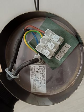 Lampadario in metallo