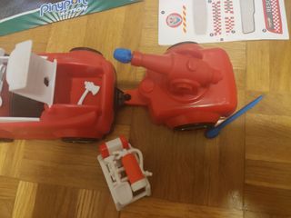 Pin y pon action bombero