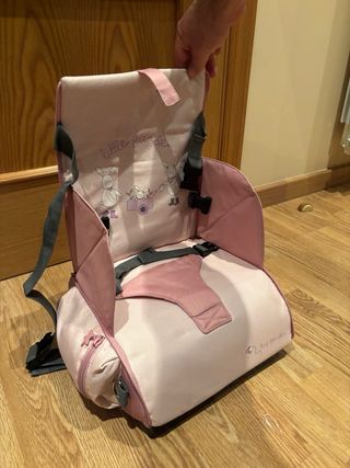 Trona de viaje de tela