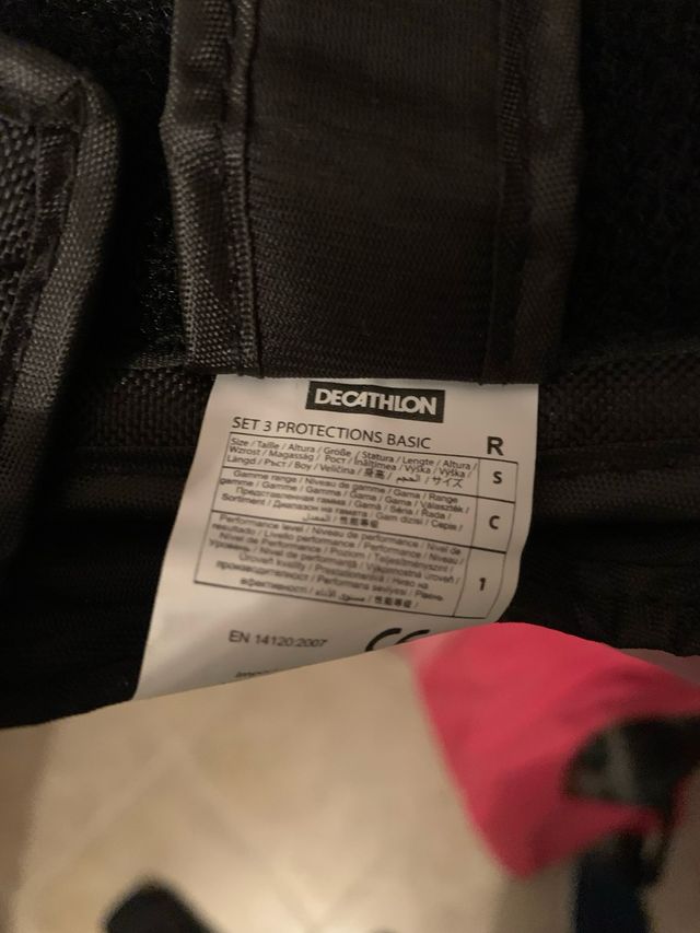 Protecciones patines skate