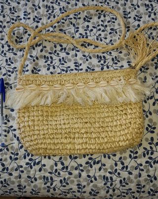Bolso rafia
