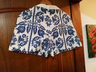 Calção bordado Zara