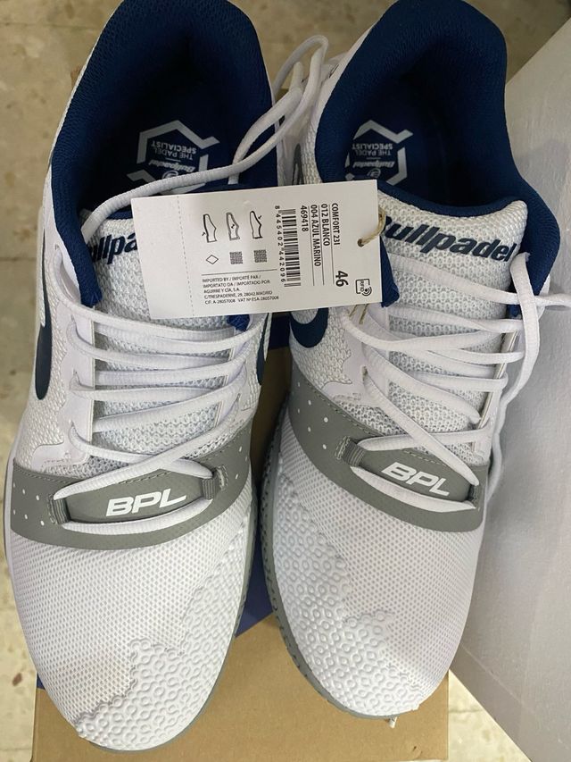 Zapatillas pádel Bullpadel comfort 23I talla 46