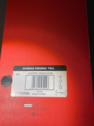 HUNTER botas original azul marino