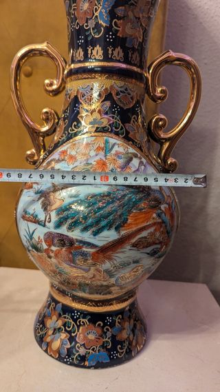 PRECIOSO JARRÓN ANTIGUO PORCELANA CHINA