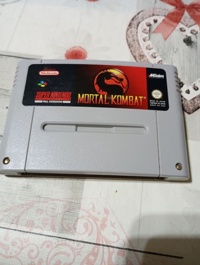 Mortal konbat super Nintendo