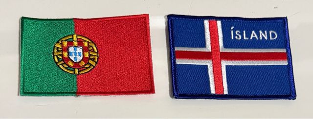Parches de banderas