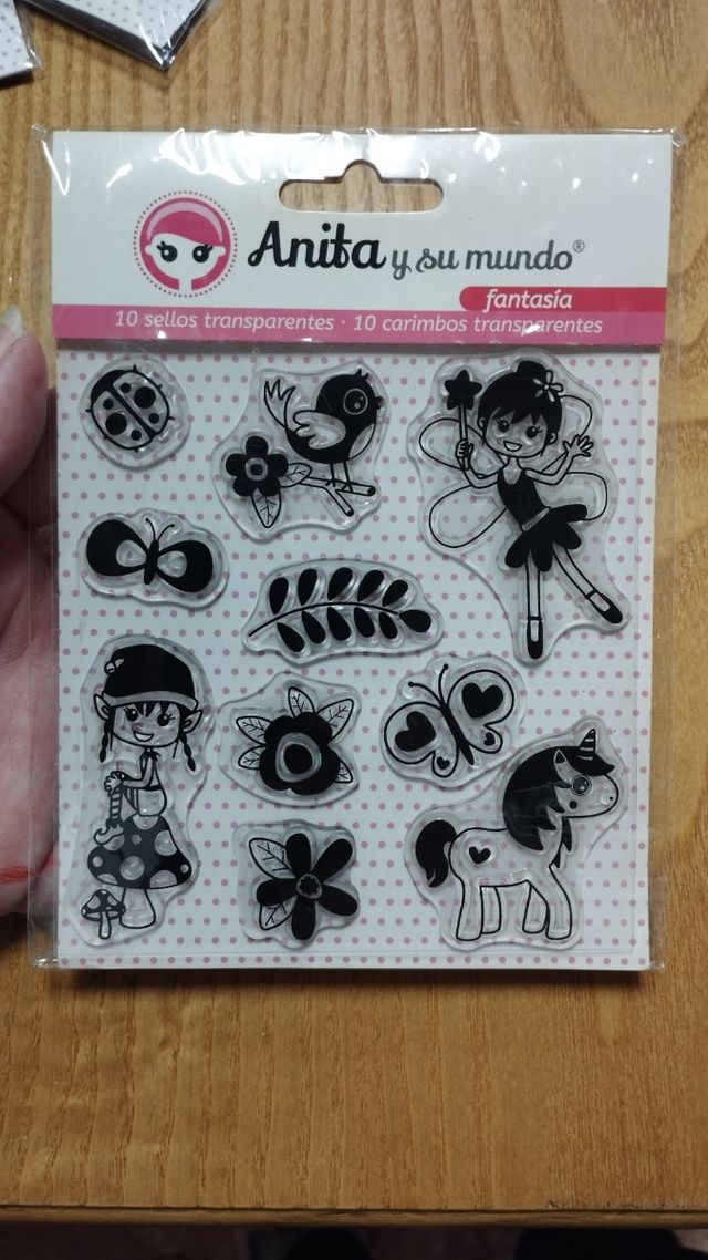 Chapas, sellos, Scrapbooking