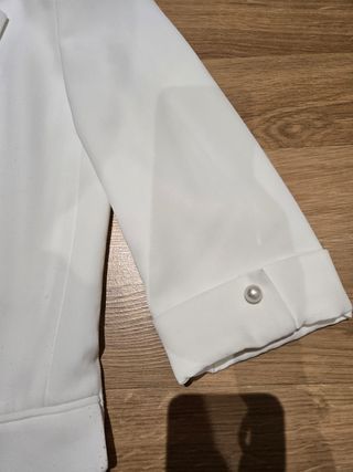 Blasier americana blanca Zara Talla XS