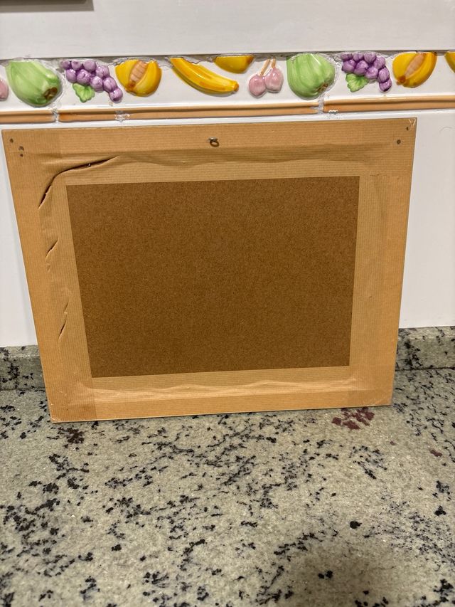 Cuadro infantil punto de cruz