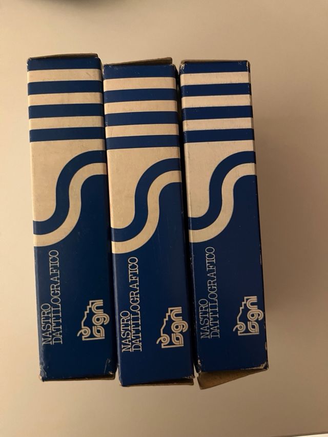 Nastro dattilografico vintage