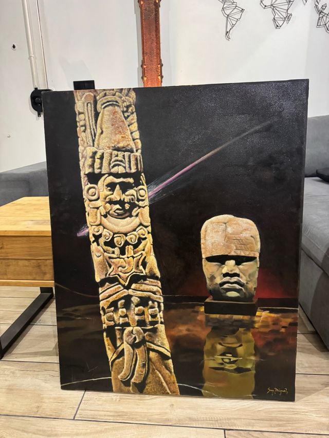 Cuadro al oleo de 73 x 92