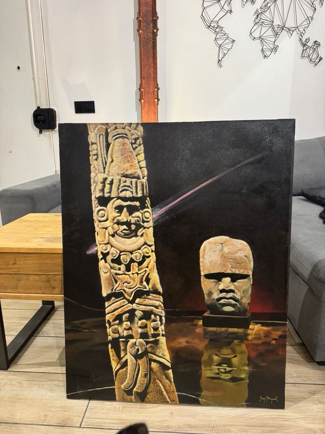 Cuadro al oleo de 73 x 92