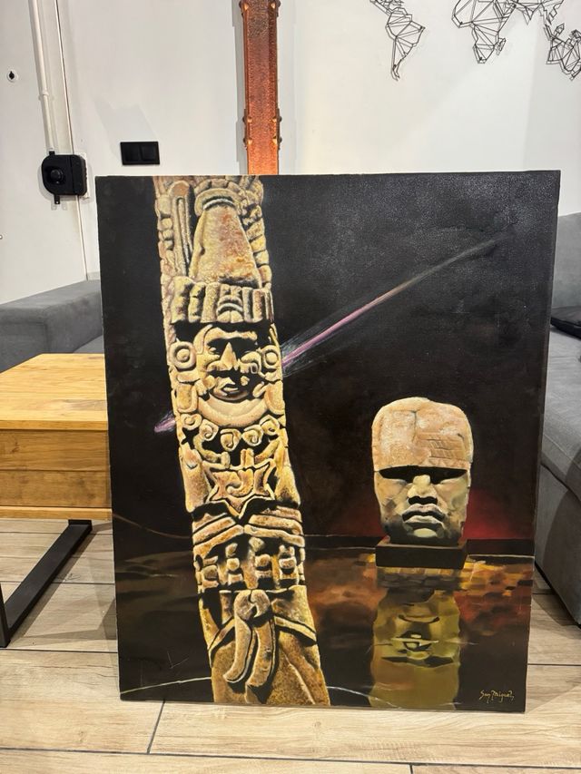 Cuadro al oleo de 73 x 92