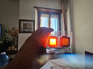 Coppia di luci a led ricaricabile