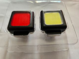 Coppia di luci a led ricaricabile