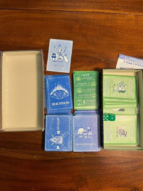 Fuzztoons juego de rol de cartas DESCATALOGADO