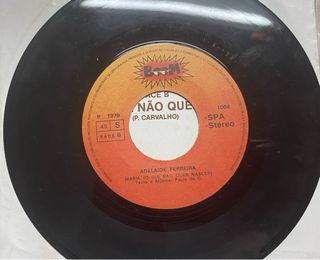 Bolsa com 7 discos Vinil