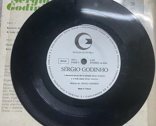 Bolsa com 7 discos Vinil