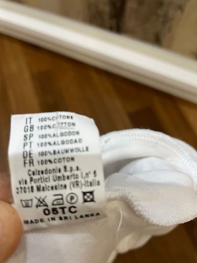 Dolcevita senza manica bianco